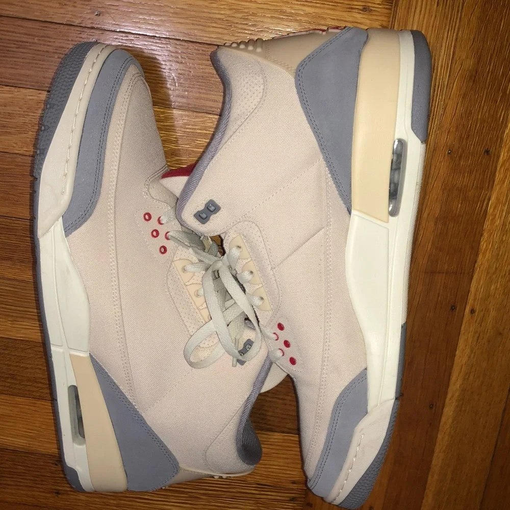 Air Jordan 3 Retro Muslin Mens Size 15 - Picture 4 of 9
